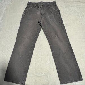 Carhartt Rugged Flex Relaxed Fit 32x30 (30x28 as measured)Canvas Gray Work Pants